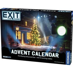 Thames and Kosmos EXIT: The Game - Advent Calendar - The Missing Hollywood